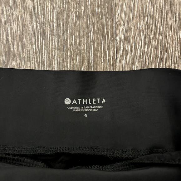Athleta Sutton Cargo Joggers Black Sz 4 High Rise Athletic Pants EUC Athleisure - Picture 10 of 16